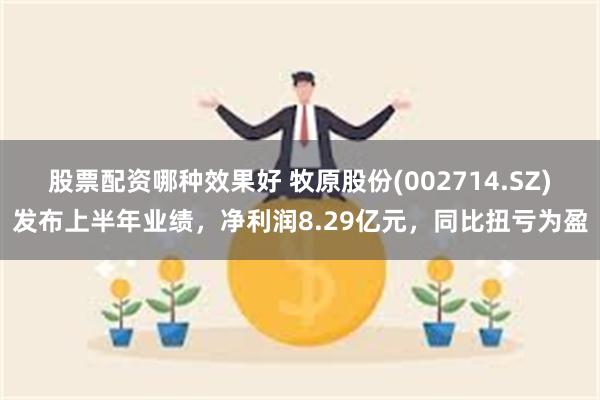 股票配资哪种效果好 牧原股份(002714.SZ)发布上半年业绩，净利润8.29亿元，同比扭亏为盈