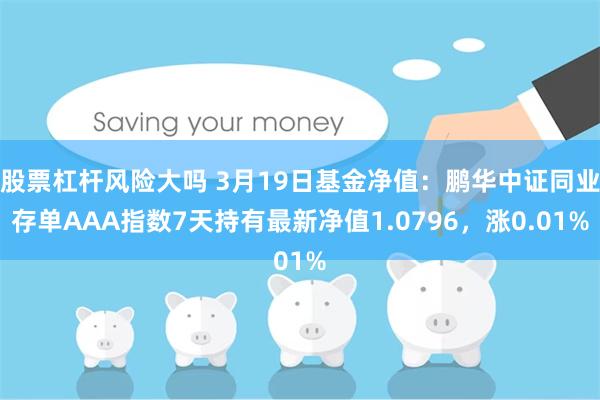 股票杠杆风险大吗 3月19日基金净值：鹏华中证同业存单AAA指数7天持有最新净值1.0796，涨0.01%