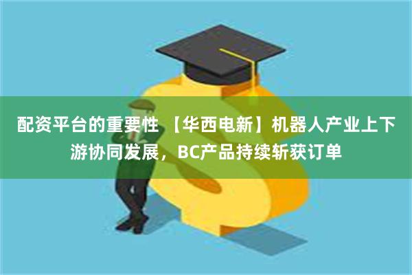 配资平台的重要性 【华西电新】机器人产业上下游协同发展，BC产品持续斩获订单